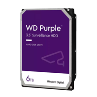 6TB WD Purple  SATA6  Intellipower 256M