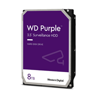 8TB WD Purple  SATA6  5640RPM 128MB