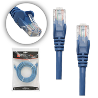 15Ft Blue 10 pack Cat6 UTP Patch Cbl Cu