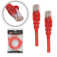 10 ft Red 10 pack Cat5e UTP Patch Cbl