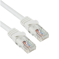 1Ft White 10 Pack Cat6 UTP Patch Cbl Cu