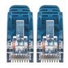 25Ft Blue 5 pack Cat6 UTP Patch Cbl Cu