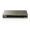 IP-COM 8Port POE Gb 92W+1C 6KV VLAN