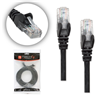 1 ft Blk 10 pack Cat5e UTP Patch Cable