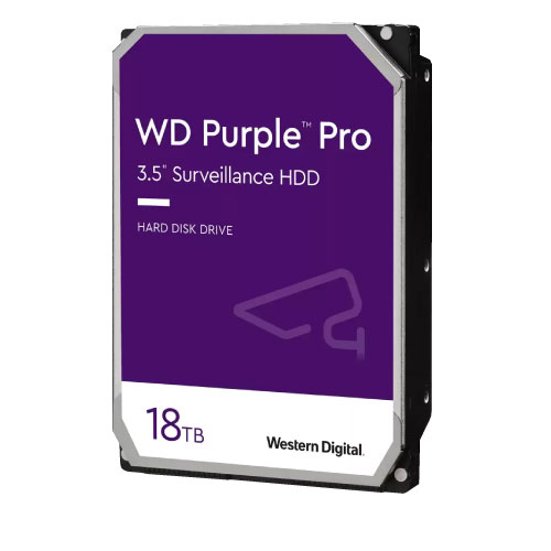 Bass Computers, Inc. - WD181PURP - 18TB WD Purple SATA6 7200RPM 512MB